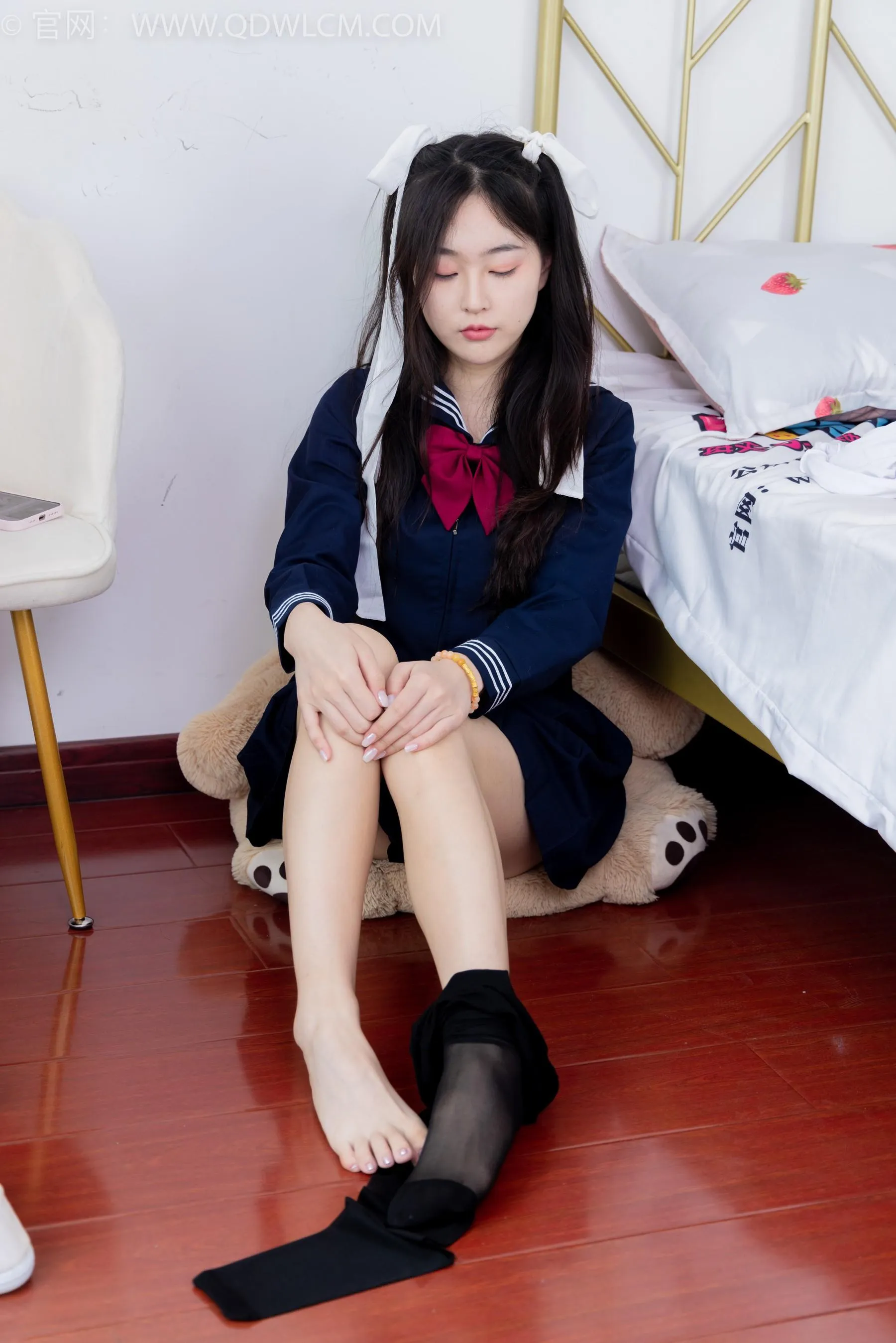 物恋传媒 NO.1544 美兔-学院少女 [151P]插图8